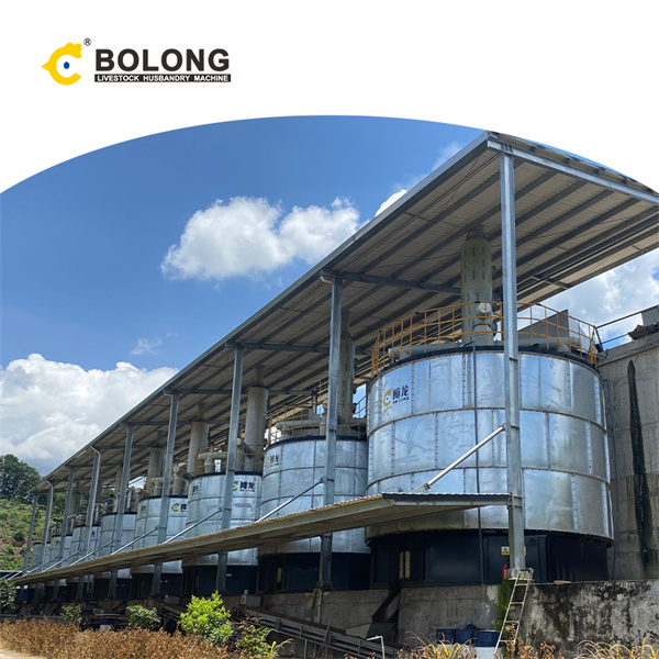 high-quality chicken manure fermentation system